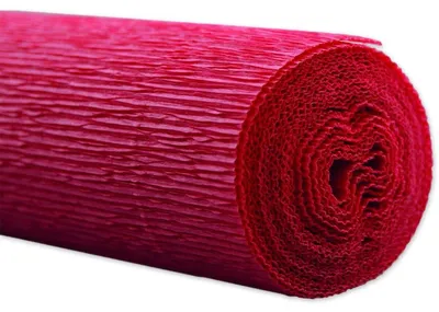 Produktbild von Gärtnerkrepp 50x250cm 128g/qm dunkelrot
