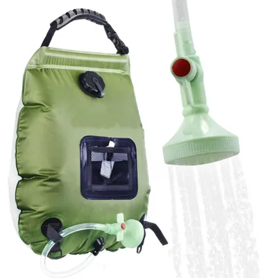 Produktbild von Solardusche – 20 Liter, Camping, 45°C, Wandern, Klettern