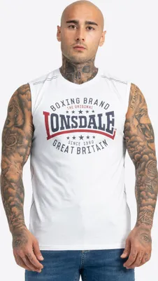 Immagine prodotto di T-shirt uomo senza maniche slim fit ST.AGNES Bianco M Lonsdale