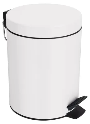Produktbild von Spirella 7610583163950, 5 l, Rund, Stahl, Weiß, Terrasse, 19 cm