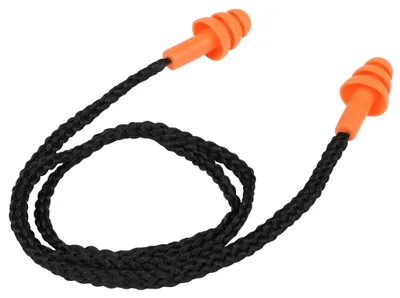 Produktbild von NITRAS MUTE PLUGS, Gehörschutzstöpsel, orange / schwarz, EN 352-2