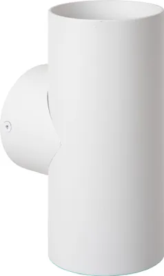 Produktbild von Wandlampe Aluminium Up Down H: 18 cm Weiß GU10 2-flammig Modern