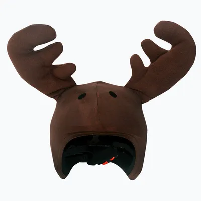 Produktbild von COOLCASC Elch braun Helm Overlay 12