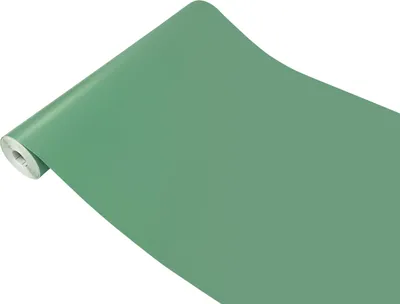 Produktbild von Klebefolie Möbel 45x740 cm - Salbeigrün Matt - Möbelfolie selbstklebend einfarbig - Folie für Möbel zur einfachen Renovierung von Türen, Tischen und Regalen - Klebefolie dekorativ und abwaschbar