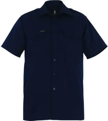 Produktbild von MASCOT 00503-230-01-49-50, Hemd, Uni, Navy, 49-50, 50 cm, Baumwolle, Polyester