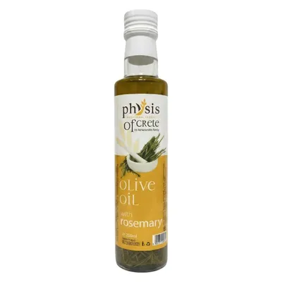 Produktbild von Physis of Crete Natives Olivenöl Extra mit Rosmarin 250 ml
