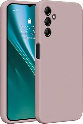 Produktbild von Etteri Silikonhülle für Samsung Galaxy A15 4G / A15 5G Handyhüllen Hellrosa