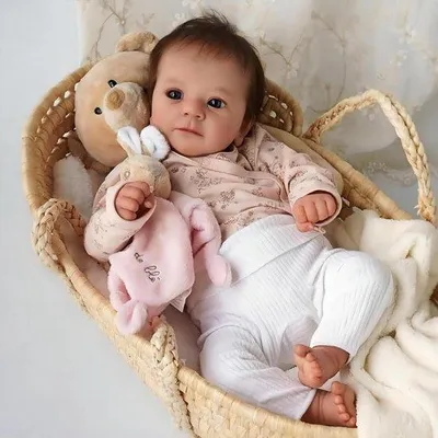 Obrázok produktu pre Bábika Reborn – 50 cm, silikónová, pre deti