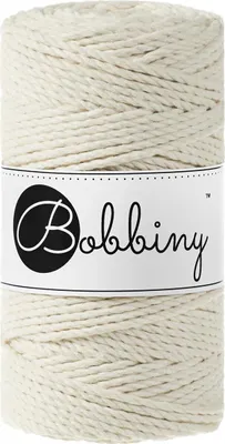 Produktbild von Bobbiny 3PLY Macrame Rope 3 mm 100 m Natural Schnur