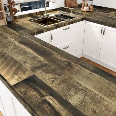 Productafbeelding van Zelfklevend Vinyl Behang met Houteffect voor Meubels
