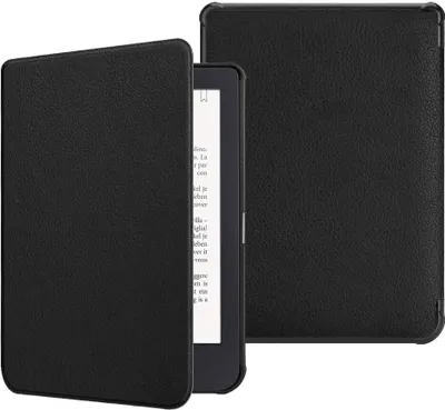 Immagine prodotto di Cover Fintie compatibile con l'eReader Tolino Shine 3 (2018) / Kobo Clara HD (2018) - Cover protettiva ultrasottile con modalità sleep e chiusura magnetica, nero