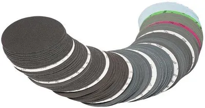 Produktbild von Schleifpapier rund 150mm Klettverschluss - Schleifblätter nass & trocken für Auto, Metall, Holz (Körnungen 100 bis 5000)