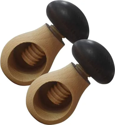 Image de Set de 2 casse-noix en bois Fackelmann Boisselerie