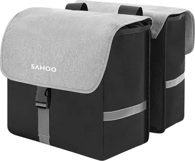 Obrázek produktu pro Brašna na zadní sedlo kola, 40 l, velký objem, brašna na kolo, brašna na kolo pro jízdu na kole, cestování, dojíždění do práce