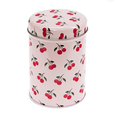 Produktbild von Vorratsdose rund Rex London 'Little Cherry' mit Deckel Ø 10,5cm Kirsche Keksdose