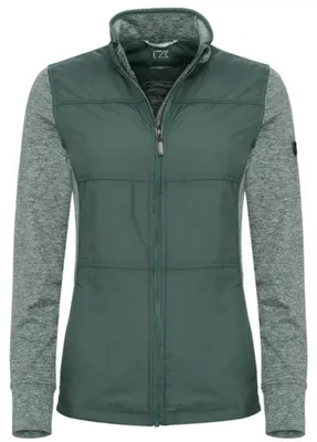Produktbild von Cutter & Buck - "Stealth" Hybridjacke für Damen ET138 (M) (Tannengrün)