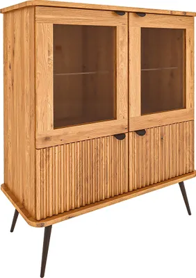 Produktbild von Highboard in Eiche massiv geölt, KABALA-165