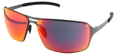 Image de Lunettes de soleil pour hommes avec protection UV à 100 % et monture métallique