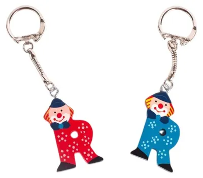 Produktbild von Schlüsselanhänger Buchstabe Clown R