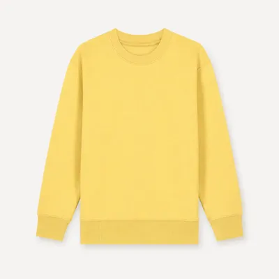 Sitztgut Kinder Sweatshirt in Gelb, Größe 122–128 (7–8 Jahre)