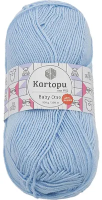 Zdjęcie produktu dla Przędza BABY ONE - 100 g / 250 m - Niebieska