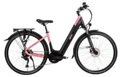 Produktbild von Olpran Elektrofahrrad  Tilia Low 28" Pink/Schwarz 19"