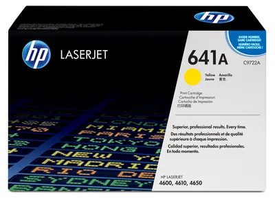 Obrázok produktu pre HP 641A Yellow Original LaserJet Toner Cartridge, 8000 strany, Žltá, 1 kusov