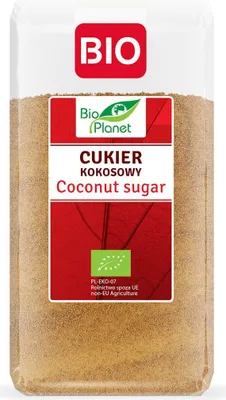 CUKIER KOKOSOWY BIO 500 g - BIO PLANET
