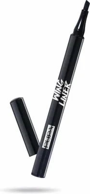 Zdjęcie produktu dla PUPA Milano Wing Liner, Płynny, Ołówek, Czarny, Extra Black, 1 ml, Kobiety