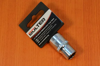 Produktbild von Stecknuss Steckschlüssel Einsätze Nüsse kurz Nuss 12 kant 1/2"-13mm