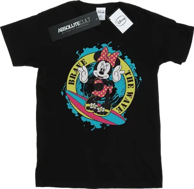 Produktbild von Disney - "Brave The Wave" T-Shirt für Damen BI36954 (L) (Schwarz)