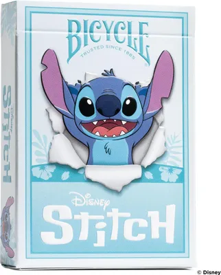 Produktbild von Bicycle® Kartendeck - Disney Stitch Spielkarten Kartenspiel Pokerkarten Single Deck