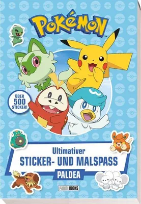 Obrázok produktu pre Pokémon: Ultimativer Sticker- und Malspaß Paldea