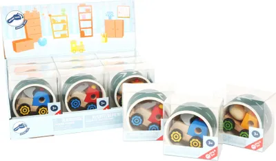 Produktbild von Display Holztruck mit Straßenklebeband