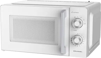 Obrázok produktu pre Grunkel MW-20MG, Na pracovnú dosku, Sólo mikrovlnná rúra, 20 L, 700 W, Otočné, Biela