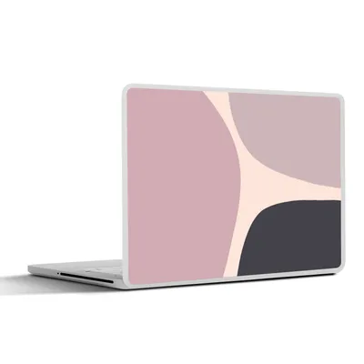Produktbild von MuchoWow® Laptop Aufkleber Sticker Cover Pastell - Gestaltung - Minimalismus 30x21 cm - Sticker für Laptop - Selbstklebend
