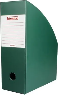 Produktbild von Dokumentenbehälter, dunkelgrün, 10 cm – Biurfol