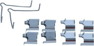 Produktbild von MAXGEAR 27-1447 Zubehörsatz Scheibenbremsbelag Hinten für MAZDA 6 Kombi (GH) 6 Station Wagon (GY) 6 Schrägheck (GH) 6 (GG) 6 Hatchback (GG)