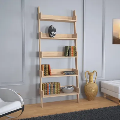 Zdjęcie produktu dla Skye Decor, Only - Light Oak, regał na książki, jasny dąb, 80 x 195 x 32 cm