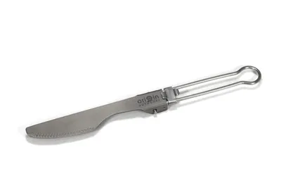 Produktbild von Origin Outdoors Titanium-Minitrek Besteck Messer
