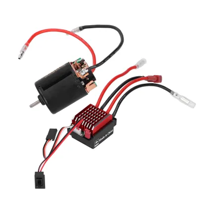 Immagine prodotto di Motore RC auto, motore spazzolato RC, ESC, motore RC ESC, motore spazzolato ESC, 1/10 RC Motor ESC