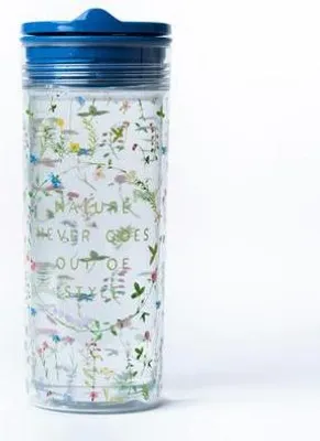Produktbild von Crystal Trinkflasche Tritan BPA-frei auslaufsicher bruchsicher mit Magnetdeckel 21,4 cm