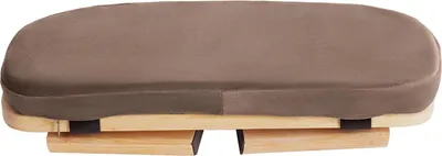 Zdjęcie produktu dla Przenośny stołek do medytacji, Wygodna podkładka z gąbki, Składana konstrukcja, Ergonomiczne nachylenie 5°, Kawa