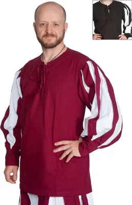 Produktbild von Landsknecht Hemd -  Hannes Farbe: schwarz, Größe: L