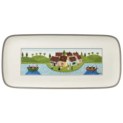 Zdjęcie produktu dla Villeroy & Boch Design Naif Charm & Breakfast talerz do ciasta kwadratowy 35x16cm