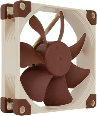 Produktbild von Noctua NF-A9 FLX, Ventilator, 9,2 cm, 1600 RPM, Beige, Braun
