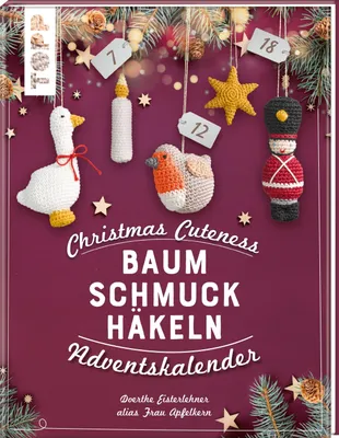 Produktbild von Christmas Cuteness. Baumschmuck häkeln - Adventskalender
