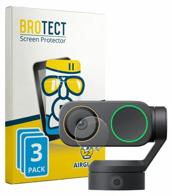 Produktbild von 3x BROTECT Schutzglas für Insta360 Link 2 Pro (Linse) Schutzfolie Panzer Folie Glas Display Schutz klar