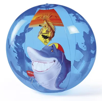 Image de WEHNCKE Ballon de plage Down Under Ø 29 cm ; 18190