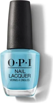 Obrázek produktu pro OPI Can't Find my Czechbook, 15 ml, Modrá, Can't Find my Czechbook, Zbarvení, Lesk, Láhev